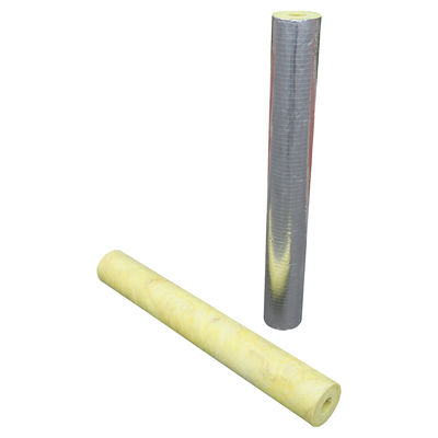 Foil Faced Fiberglass Pipe Insulation Pre-Slit Tubes for HVAC and Industrial Applications