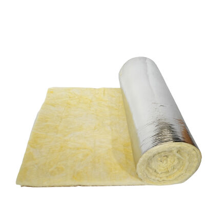 FANRYN Fiber Glass Wool for Roofing Heat Insulation Glass Wool Blanket Insulation Material With Aluminum Foil Facing