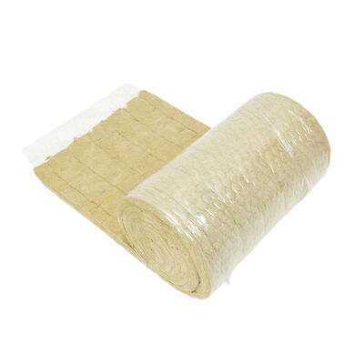 Premium Acoustic & Thermal Wire Mesh Rock Wool Blanket for HVAC and Mechanical Systems