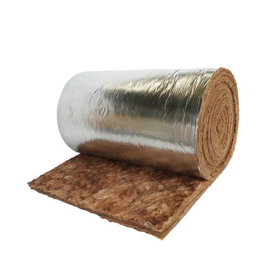  FSK-Faced Brown Glass Wool Insulation Blanket | Multi-Purpose Thermal & Acoustic Wrap for Pipes, Equipment, and Mechanical Surfaces