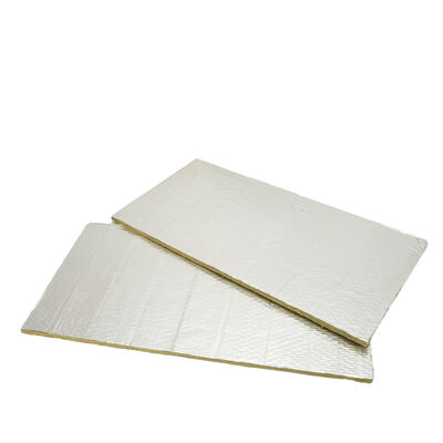 CE Certificated Insulation Material Rockwool Board with Aluminum Foil Facing Fireproof Waterproof